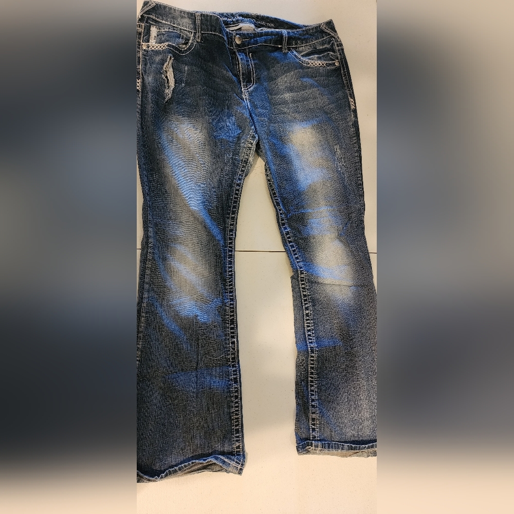 Vanity Women's Boot Cut Jeans - Blue